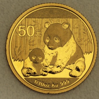 Goldmünze 1/10oz "Panda - 2012" (China) 