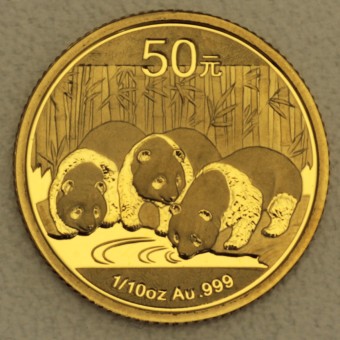 Goldmünze 1/10oz "Panda" 2013 (China)