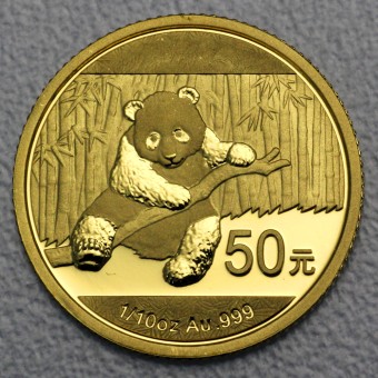 Goldmünze 1/10oz "Panda - 2014" (China) 