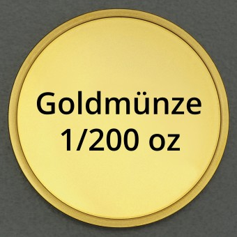 Goldmünze 1/200oz "Resale" (div. Hersteller) 