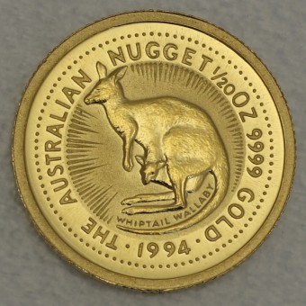 Goldmünze 1/20oz "Känguru" 1994 Australian Nugget (Australien)