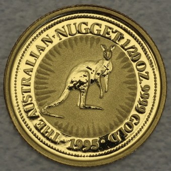 Goldmünze 1/20oz "Känguru" 1995 Australian Nugget (Australien)