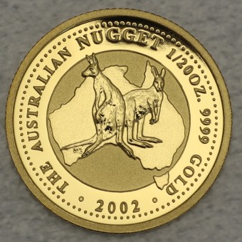 Goldmünze 1/20oz "Känguru" 2002 Australian Nugget (Australien)