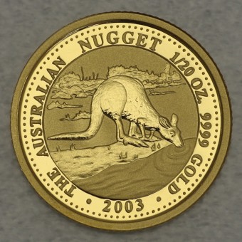 Goldmünze 1/20oz "Känguru" 2003 Australian Nugget (Australien)