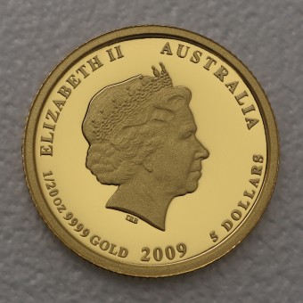 Goldmünze 1/20oz "Kookaburra" 2009 versch. Motive 20 Jahre Kookaburra Jubiläum (Australien)