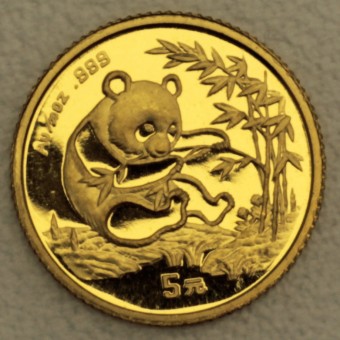 Goldmünze 1/20oz "Panda" 1994 (China)