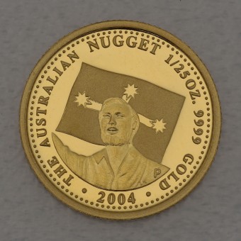 Goldmünze 1/25oz "Australian Nugget" 2004 Prospector (Australien)