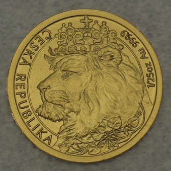 Goldmünze 1/25oz "Czech Lion 2021" (Niue) 