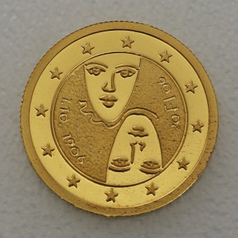 Goldmünze 1/25oz "Finnland" 2006 100 Jahre Wahlrecht (Liberia)