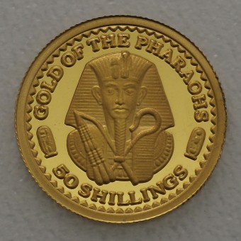 Goldmünze 1/25oz "Gold der Pharaonen" 2002 (Somalia)