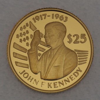 Goldmünze 1/25oz "John F. Kennedy" (PP) 1994 (Niue)