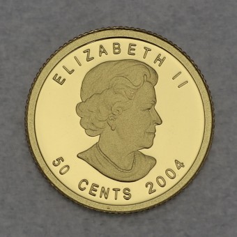 Goldmünze 1/25oz "Maple Leaf" verschiedene Jahrgänge (Kanada)
