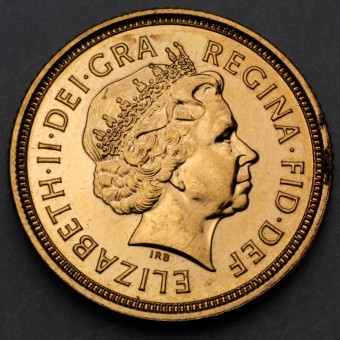 Goldmünze "1/2 Sovereign Elizabeth II." 