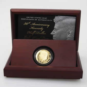 Goldmünze 1/2 US Dollar "John F. Kennedy" 2014 (USA)