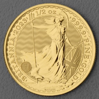 Goldmünze 1/2oz "Britannia Elizabeth II." (2023) 