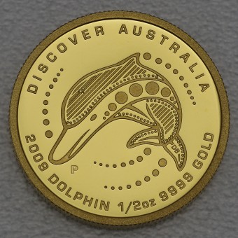 Goldmünze 1/2oz "Dolphin" 2009 Discover Australia (Australien)