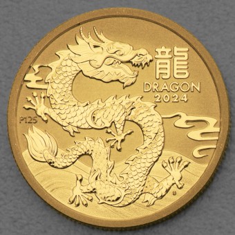 Goldmünze 1/2oz "Drache 2024" Lunar III Year of the Dragon