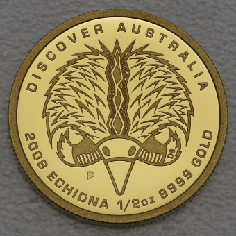 Goldmünze 1/2oz "Echidna" 2009 Discover Australia (Australien)