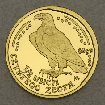 Goldmünze 1/2oz "Seeadler" 1996 (Polen)