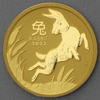 Goldmünze 1/2oz "Hase 2023" Lunar III Year of the Rabbit