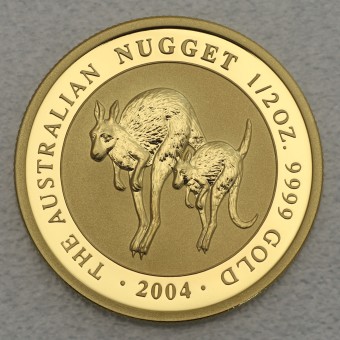 Goldmünze 1/2oz "Känguru" 2004 Australian Nugget (Australien)