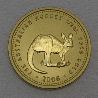 Goldmünze 1/2oz "Känguru/Nugget 2006" (Australien) 