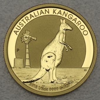 Goldmünze 1/2oz "Känguru" 2012 (Australien)