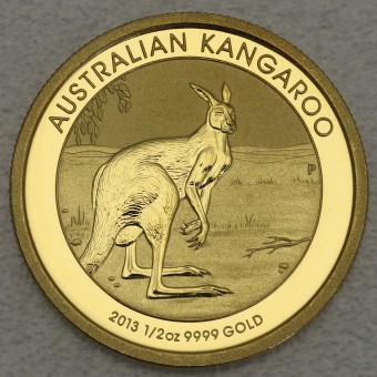 Goldmünze 1/2oz "Känguru 2013" (Australien) 