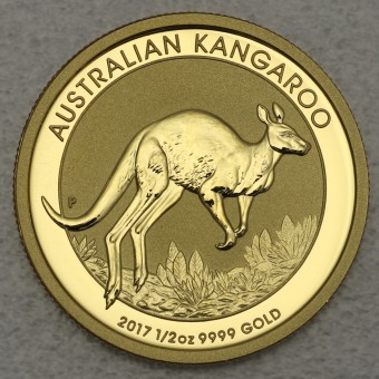 Goldmünze 1/2oz "Känguru 2017" (Australien) 