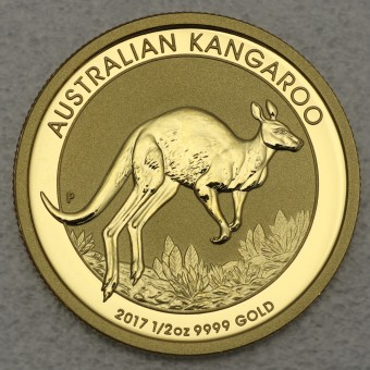 Goldmünze 1/2oz "Känguru" 2017 (Australien)