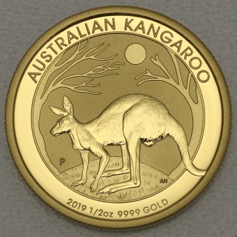 Goldmünze 1/2oz "Känguru 2019" (Australien) 