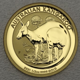 Goldmünze 1/2oz "Känguru 2021" (Australien) 