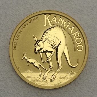 Goldmünze 1/2oz "Känguru 2022" (Australien) 