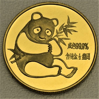 Goldmünze 1/2oz "Panda" 1982 (China)