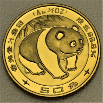 Goldmünze 1/2oz "Panda - 1983" (China) 