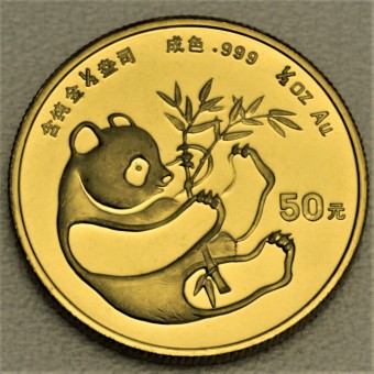 Goldmünze 1/2oz "Panda - 1984" (China) 