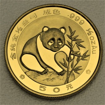 Goldmünze 1/2oz "Panda - 1988" (China) 