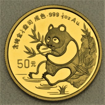 Goldmünze 1/2oz "Panda - 1991" (China) 
