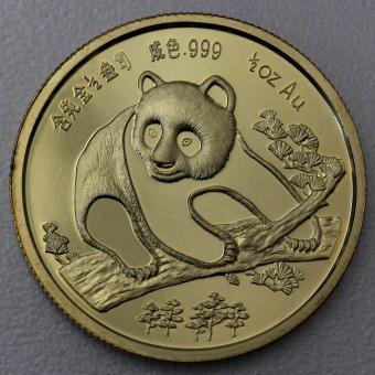 Goldmünze 1/2oz "Panda" 1994 (PP) Munich International Coin Show (China)