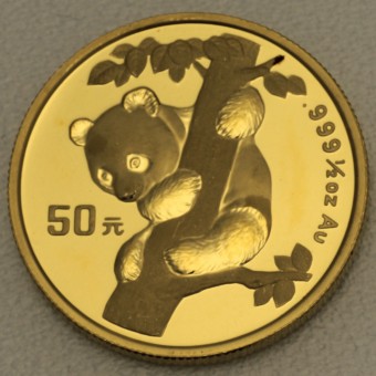 Goldmünze 1/2oz "Panda - 1996" (China) 
