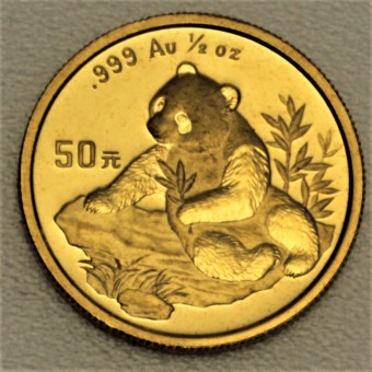 Goldmünze 1/2oz "Panda" 1998 (China)