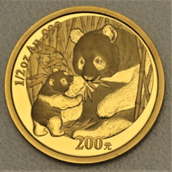 Goldmünze 1/2oz "Panda - 2005" (China) 