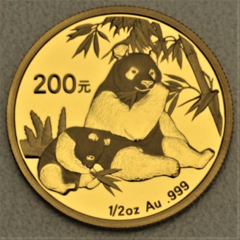 Goldmünze 1/2oz "Panda - 2007" (China) 