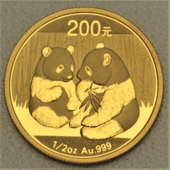 Goldmünze 1/2oz "Panda - 2009" (China) 