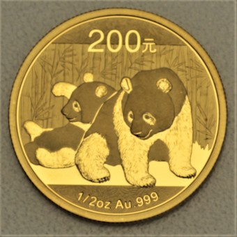 Goldmünze 1/2oz "Panda - 2010" (China) 