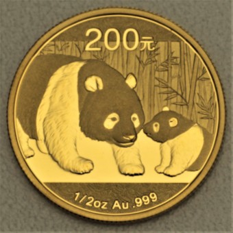 Goldmünze 1/2oz "Panda - 2011" (China) 