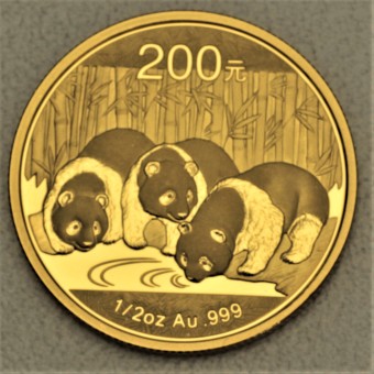 Goldmünze 1/2oz "Panda - 2013" (China) 