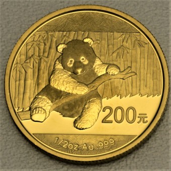 Goldmünze 1/2oz "Panda - 2014" (China) 