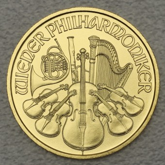 Goldmünze 1/2oz "Wiener Philharmoniker" verschiedene Jahrgänge (Österreich)