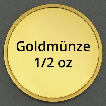 Goldmünze 1/2oz "Resale" (div. Hersteller) 